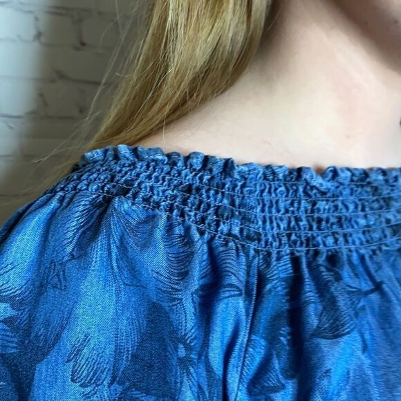 Walter Baker Kaiser Dress Blue L NWOT - Picture 6 of 10